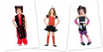 View girls costumes