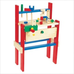 Wooden Work Bench Toy Workshop