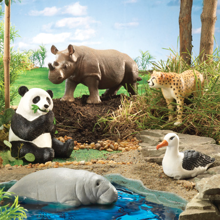 Learning Resources Jumbo Endangered Animals Review and Giveaway [CLOSED]
