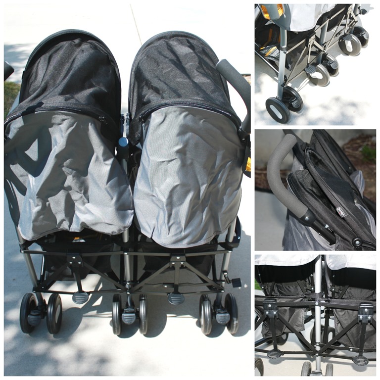 chicco twin pushchair