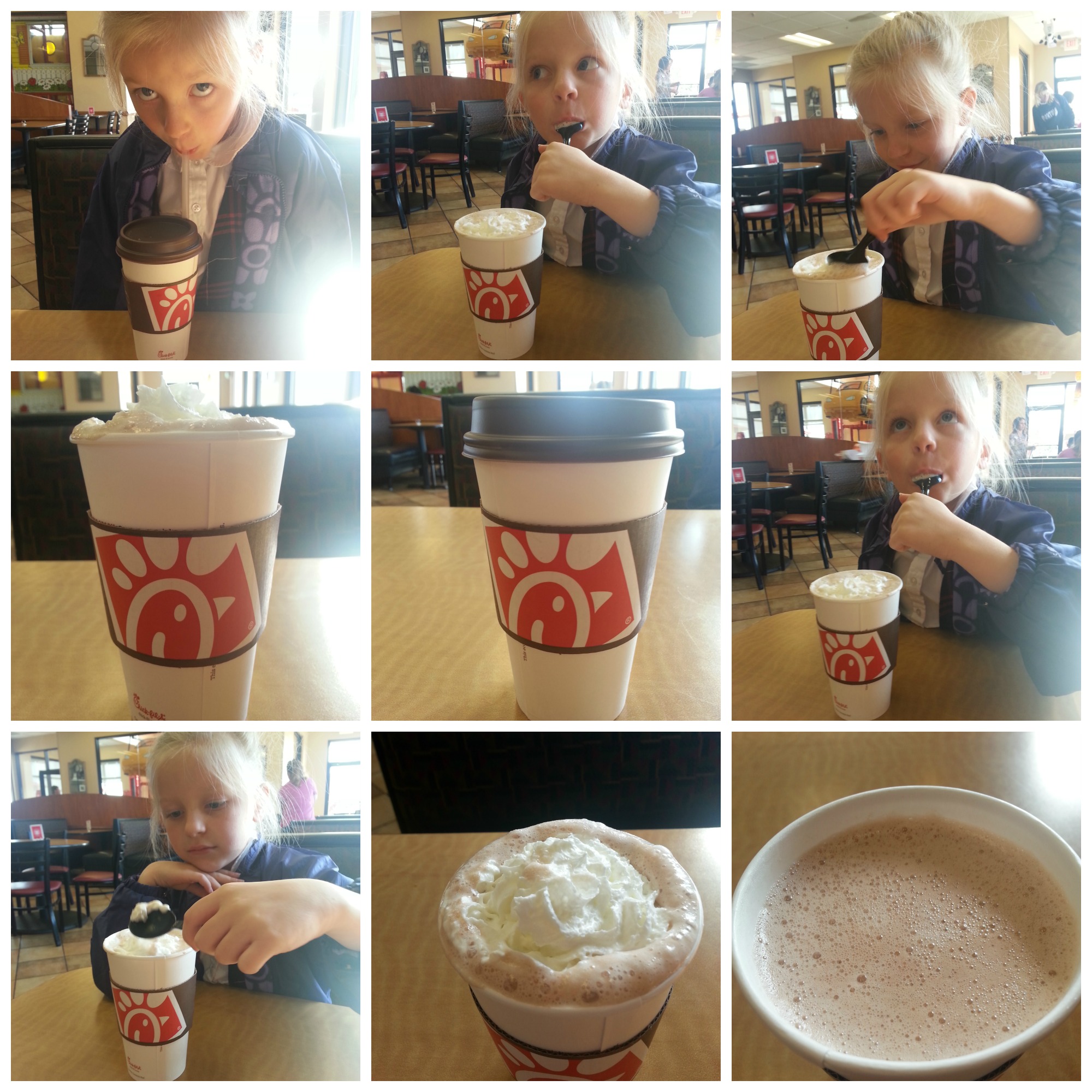 Chick Fil A now serving Hot Chocolate! | Bragging Mommy