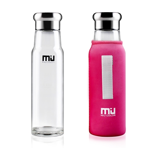 MIU COLOR Glass Water Bottle Review