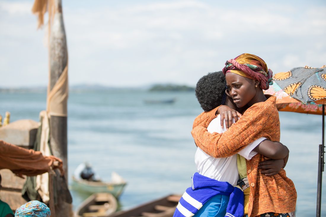 Oscar (TM) winner Lupita Nyong'o and newcomer Madina Nalwanga in Disney's QUEEN OF KATWE, the vibrant true story of a young girl from the streets of rural Uganda whose world rapidly changes when she is introduced to the game of chess.  The powerful film, which also stars David Oyelowo and is directed by Mira Nair, will be released in U.S. theaters in September.