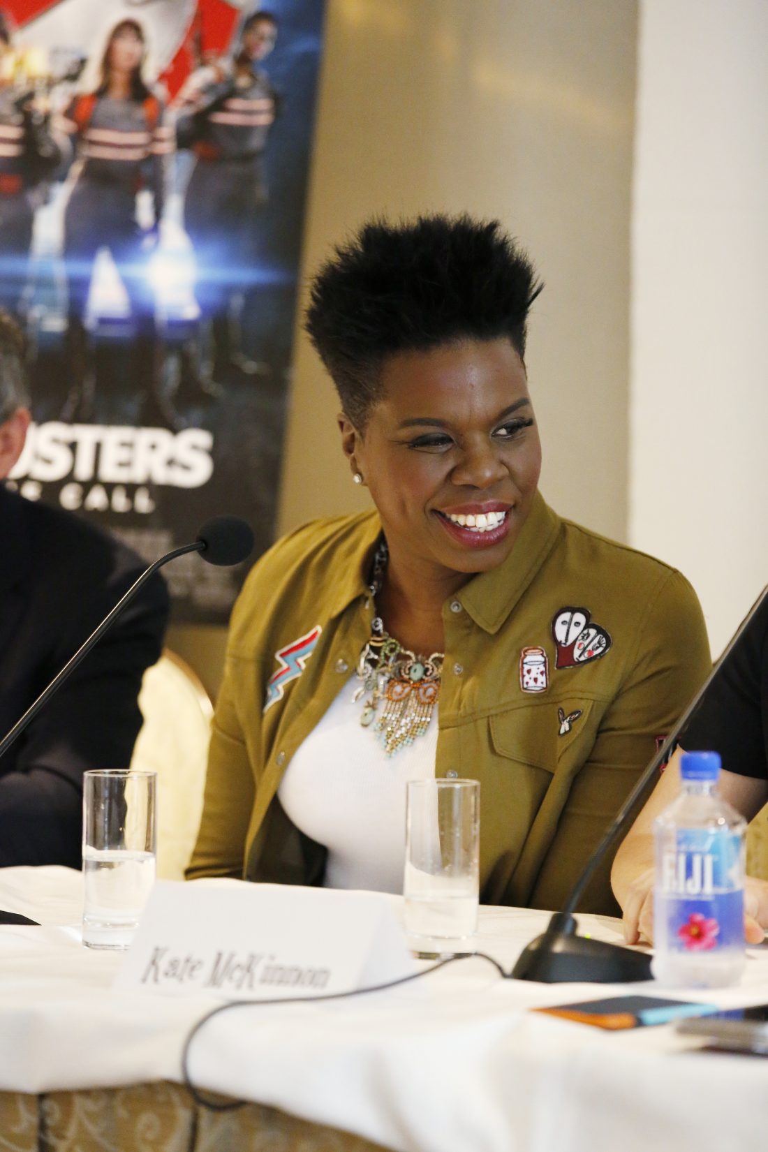Los Angeles, Ca-- July 8,2016: Bloggers attend a Press Conference at the Press Junket for Columbia Pictures' GHOSTBUSTERS at the Four Seasons Hotel.