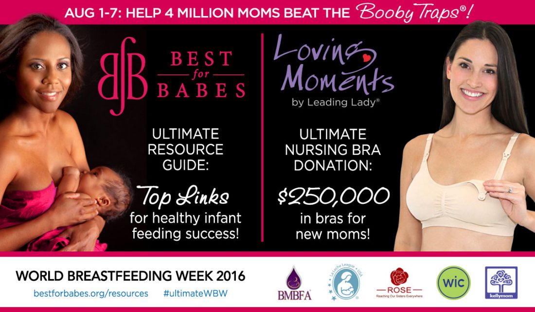 Loving Moments By Leading Lady is Donating Nursing Bras for World