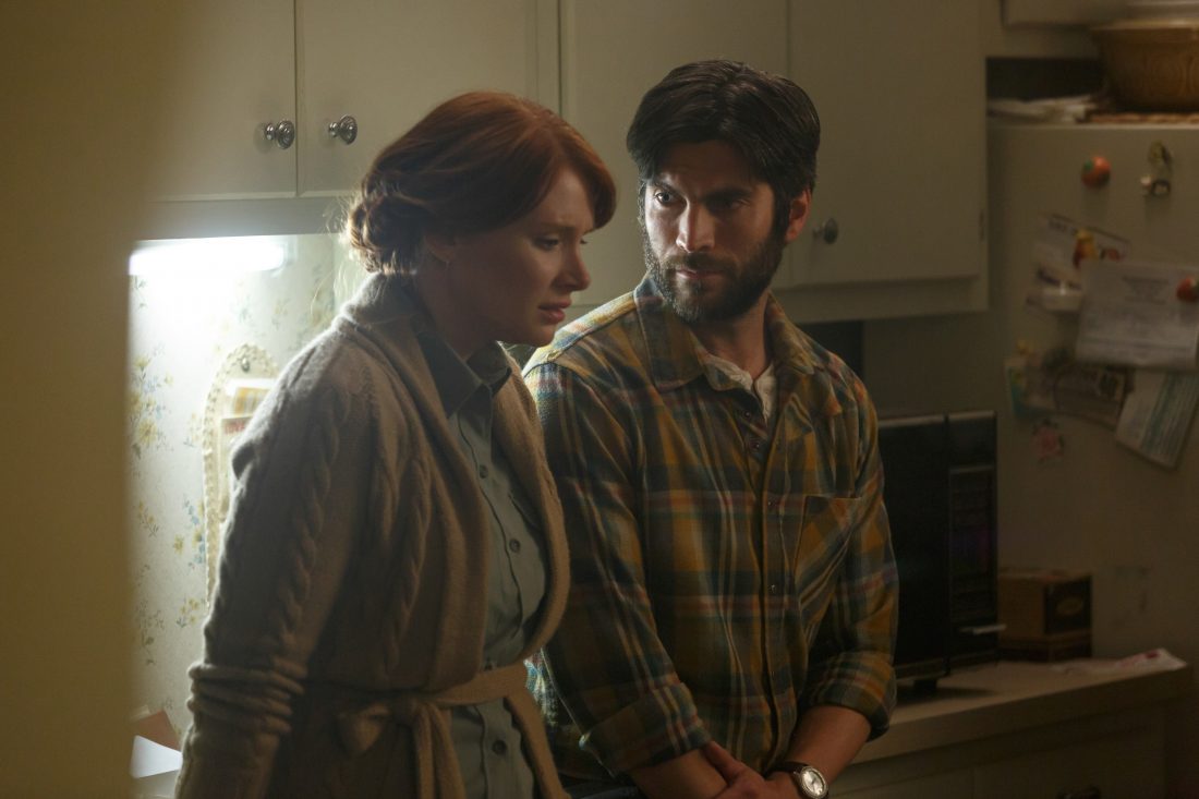 Bryce Dallas Howard is Grace and Wes Bentley is Jack in Disney's PETE'S DRAGON, the adventures of a boy named Pete and his best friend Elliot, who just happens to be a dragon.