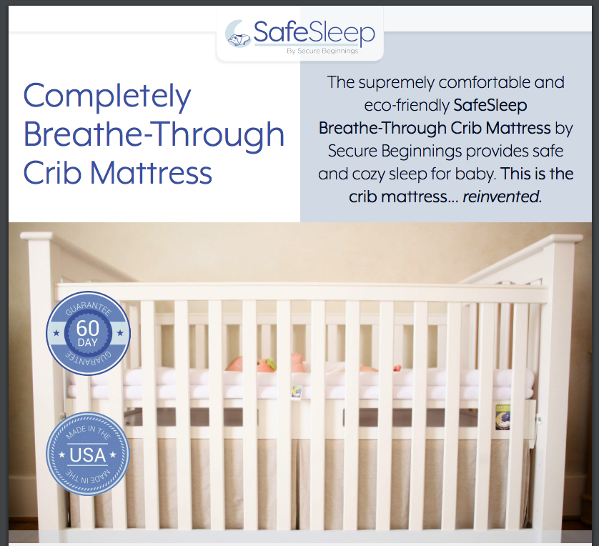 safesleep breathable crib mattress