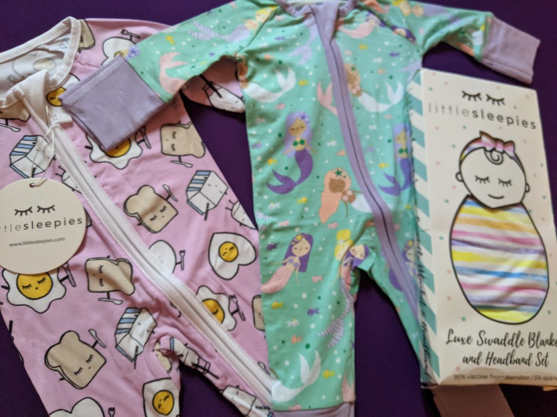 Little Sleepies Bamboo Zippies Pajamas are Dreamy Soft for Baby!