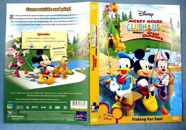 Mickey Mouse Clubhouse: Mickey's Great Outdoors DVD Review - ToBeThode