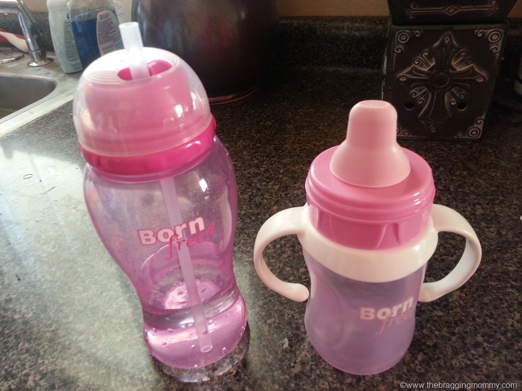 Born Free Training Cup and Twist n Pop Straw Cup Review Bragging Mommy
