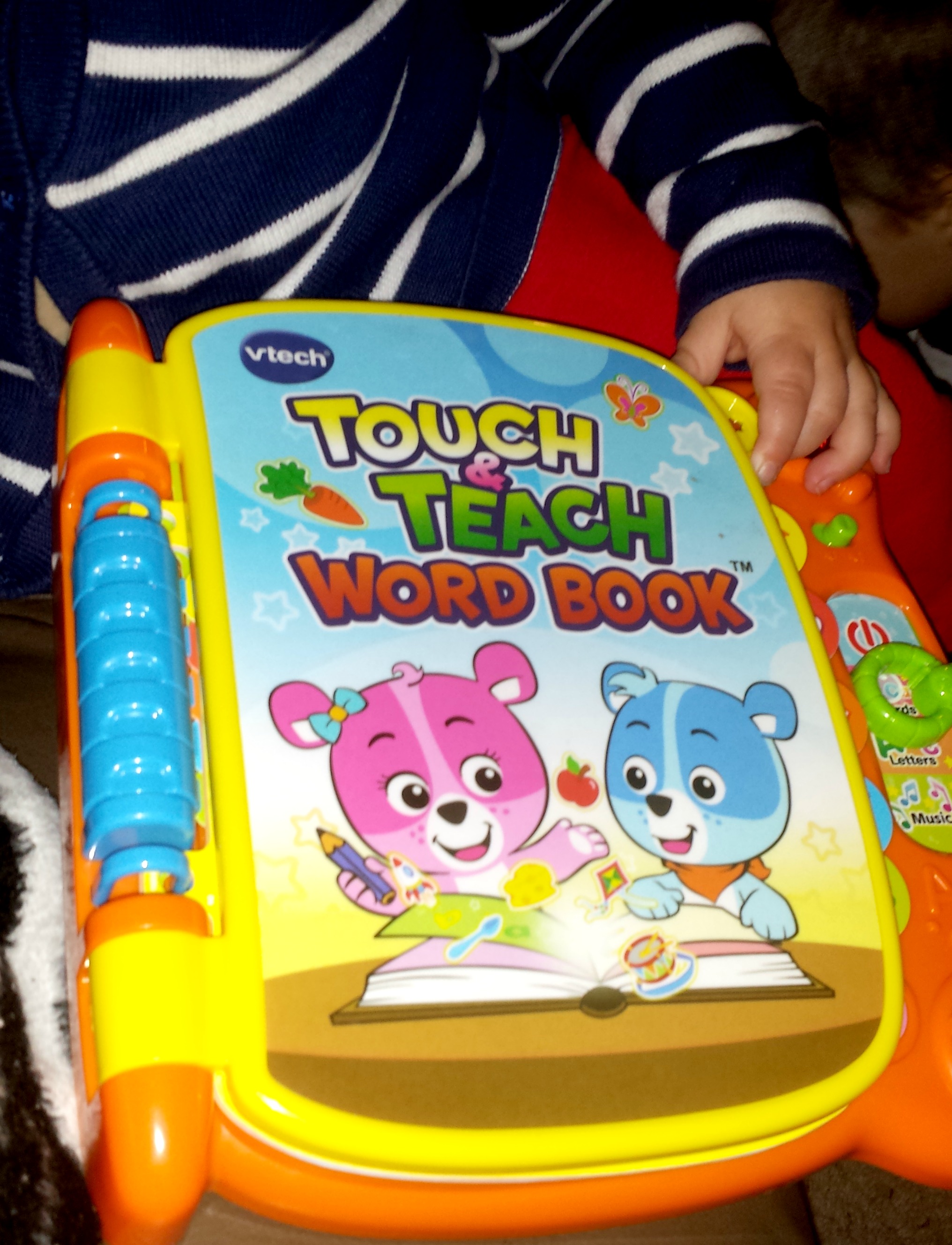 Fun Educational Toys For Kids VTech Touch And Teach Word Book Birthday Christmas 