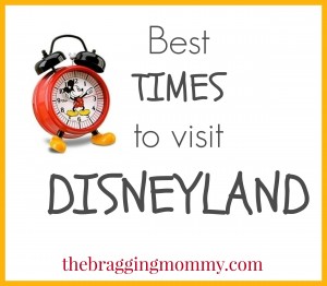 best times to visit disneyland thebraggingmommy