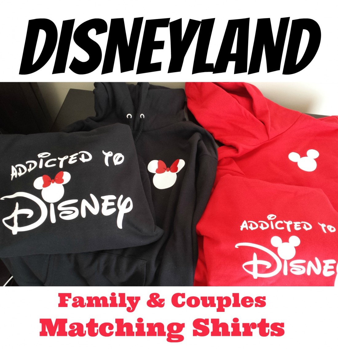 disneyland family and couples matching shirts