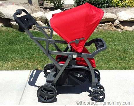 Joovy caboose varylight top tandem adjustable frame stroller