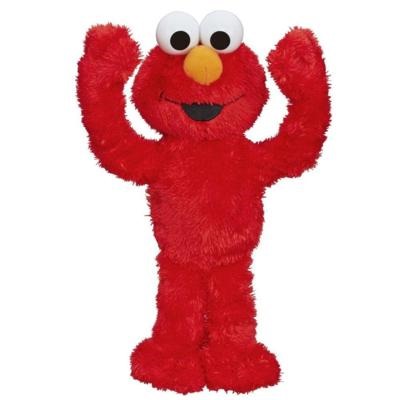 Elmo plays store peek a boo