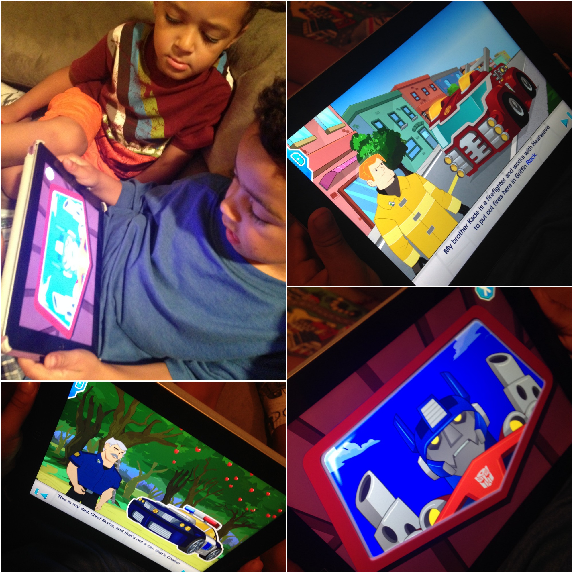 Transformers Rescue Bots Sky Forest Rescue App Review and Giveaway