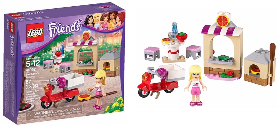 Lego friends pizzeria sales stephanie
