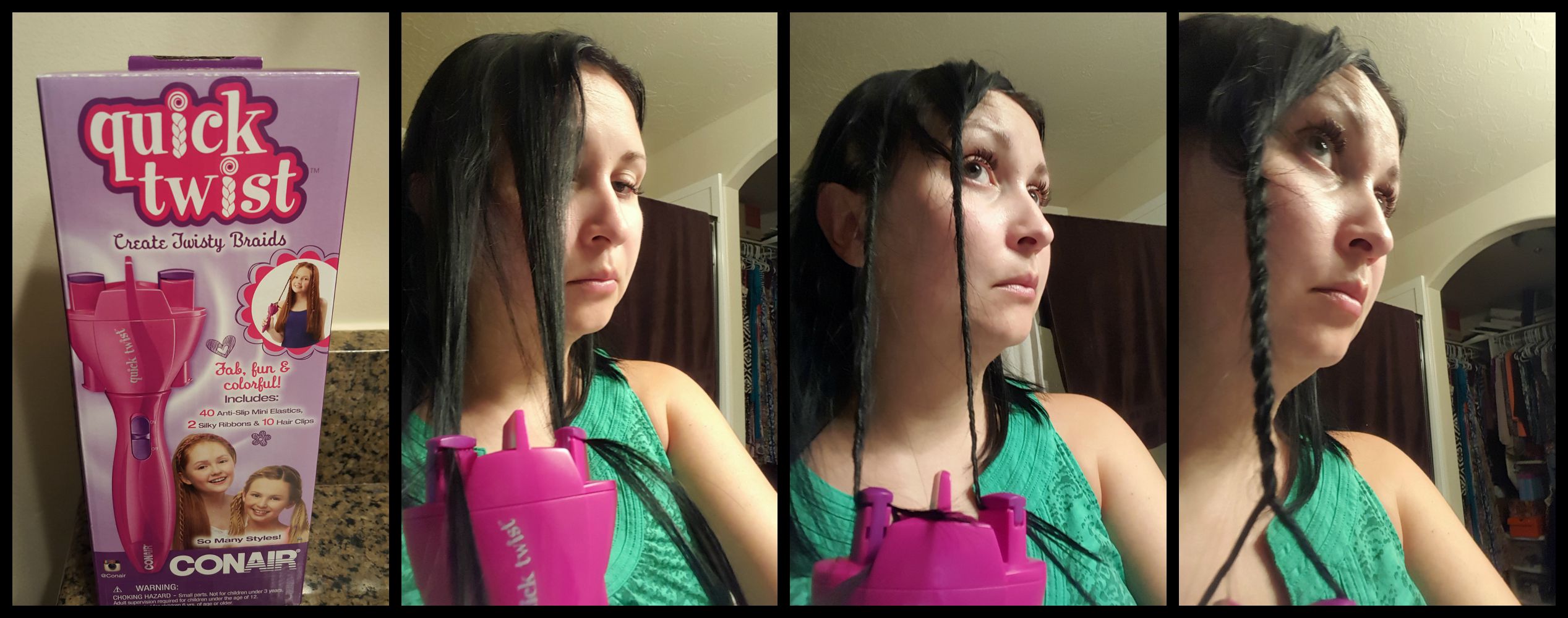 I Tried the NEW Conair Quick Twisting Tool on MY NATURAL HAIR