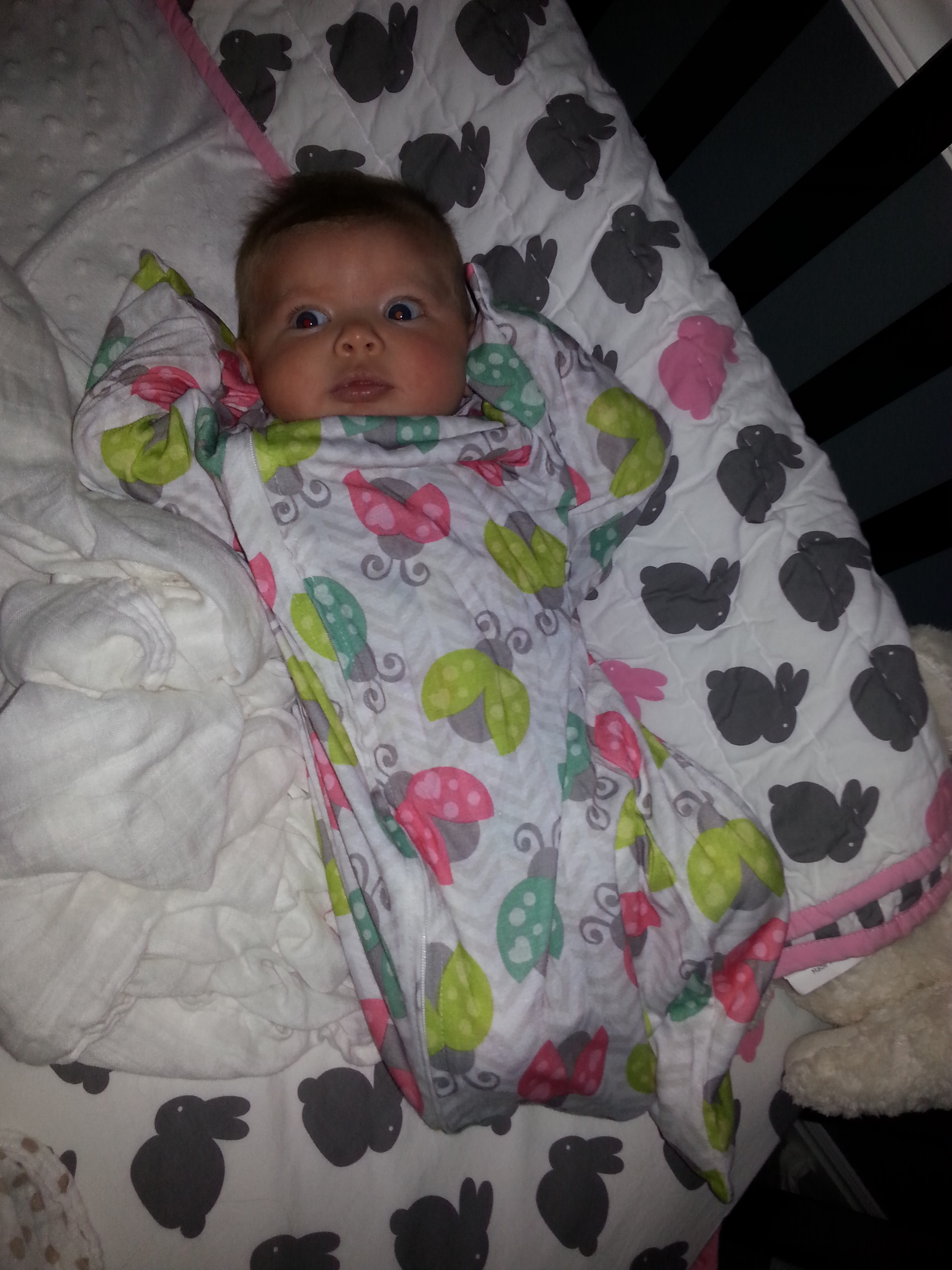 Sleeping baby best sale zipadee