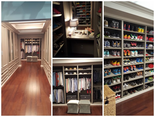 Blackish outlet shoe closet