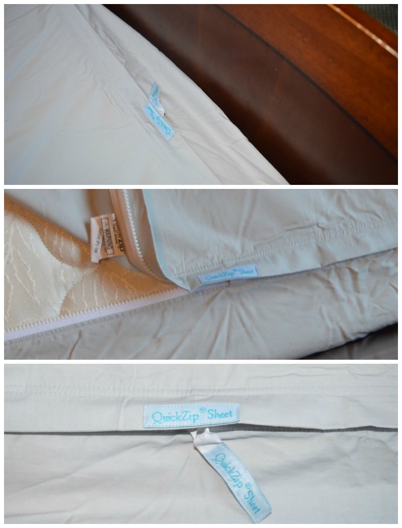 The Quickzip Fitted Sheet System - QuickZip Sheet