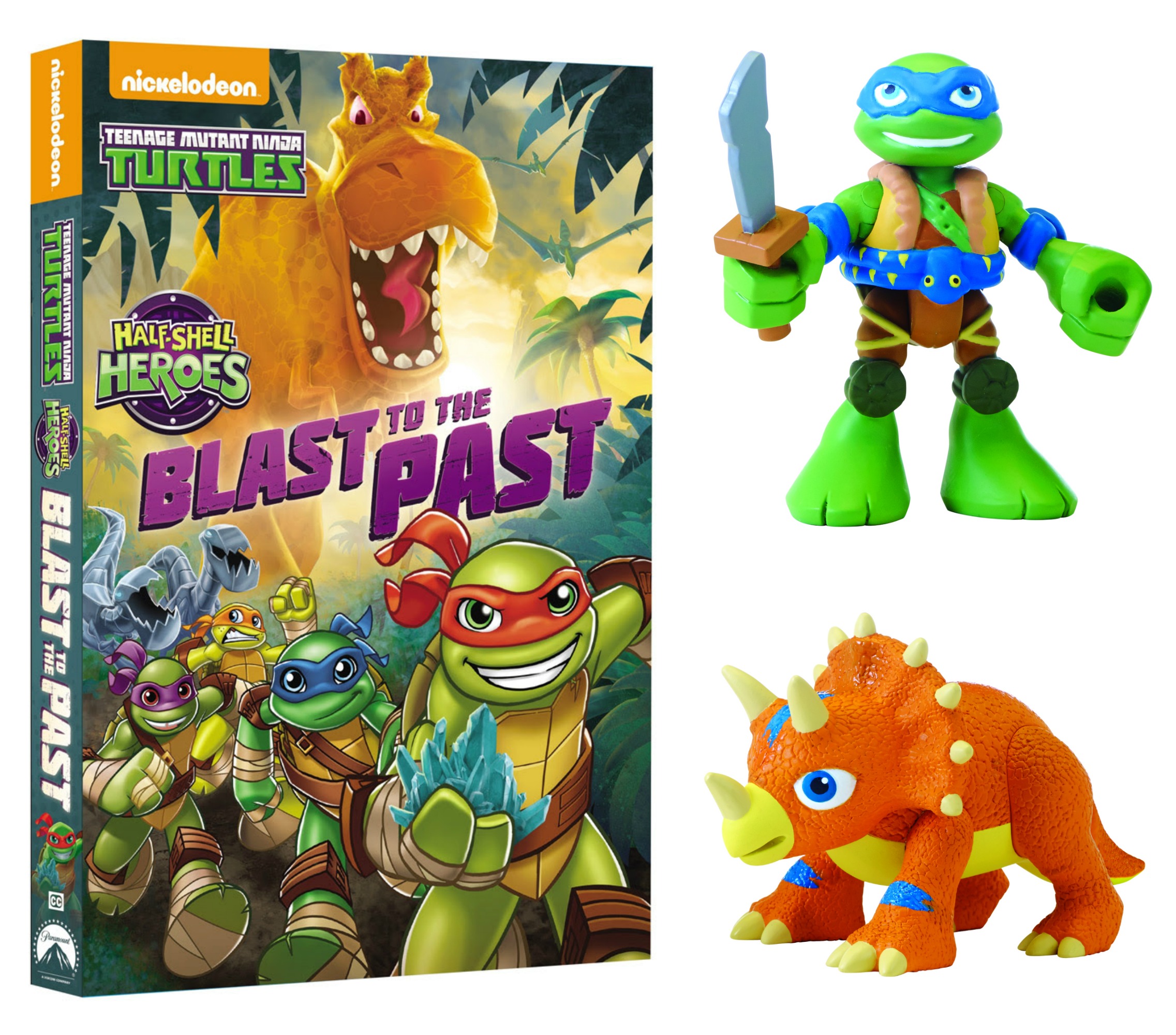 Nickelodeon Half Shell Heroes Blast to the Past DVD & Figurine Giveaway ...