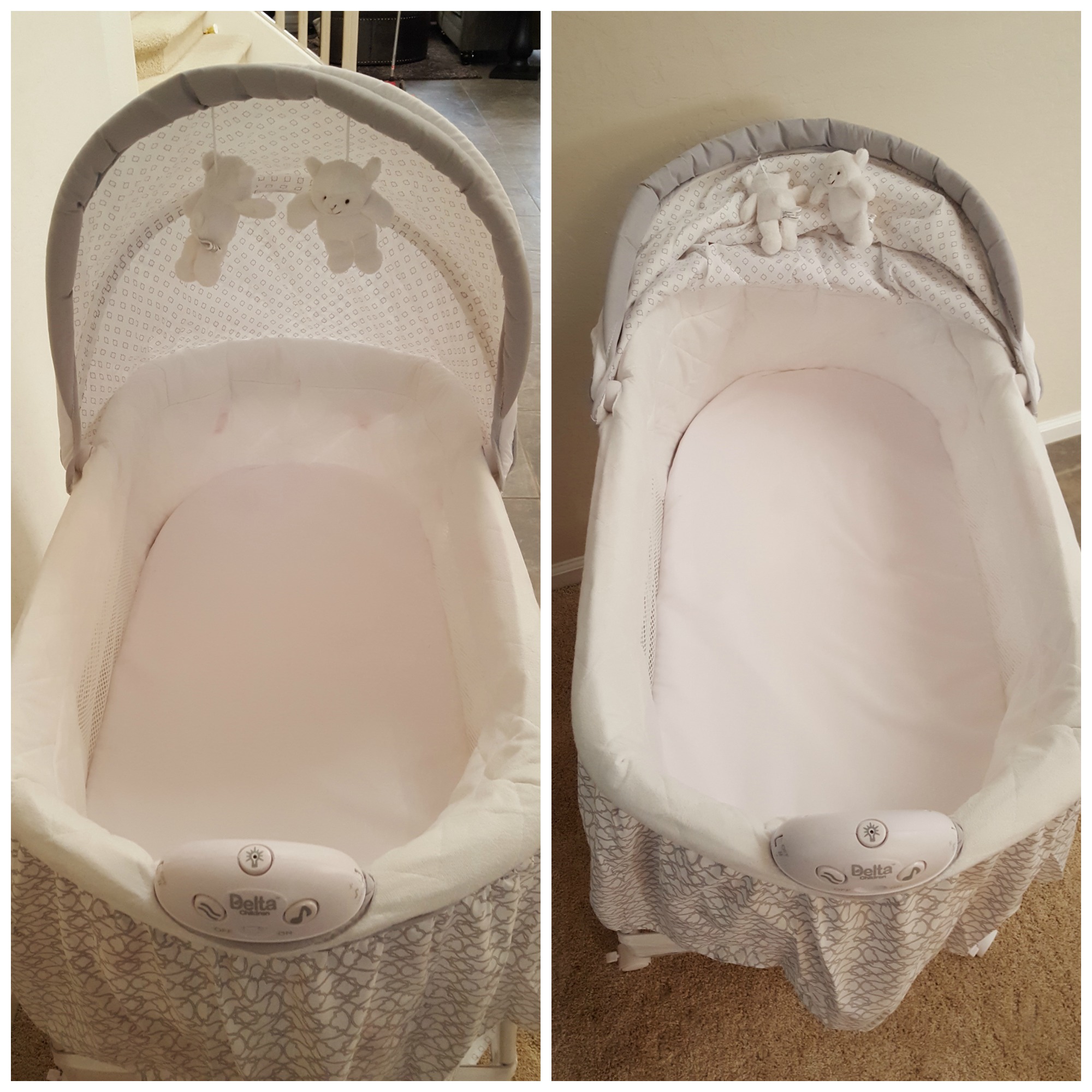 Baby Sleeps in Comfort Close By Delta Children Gliding Review