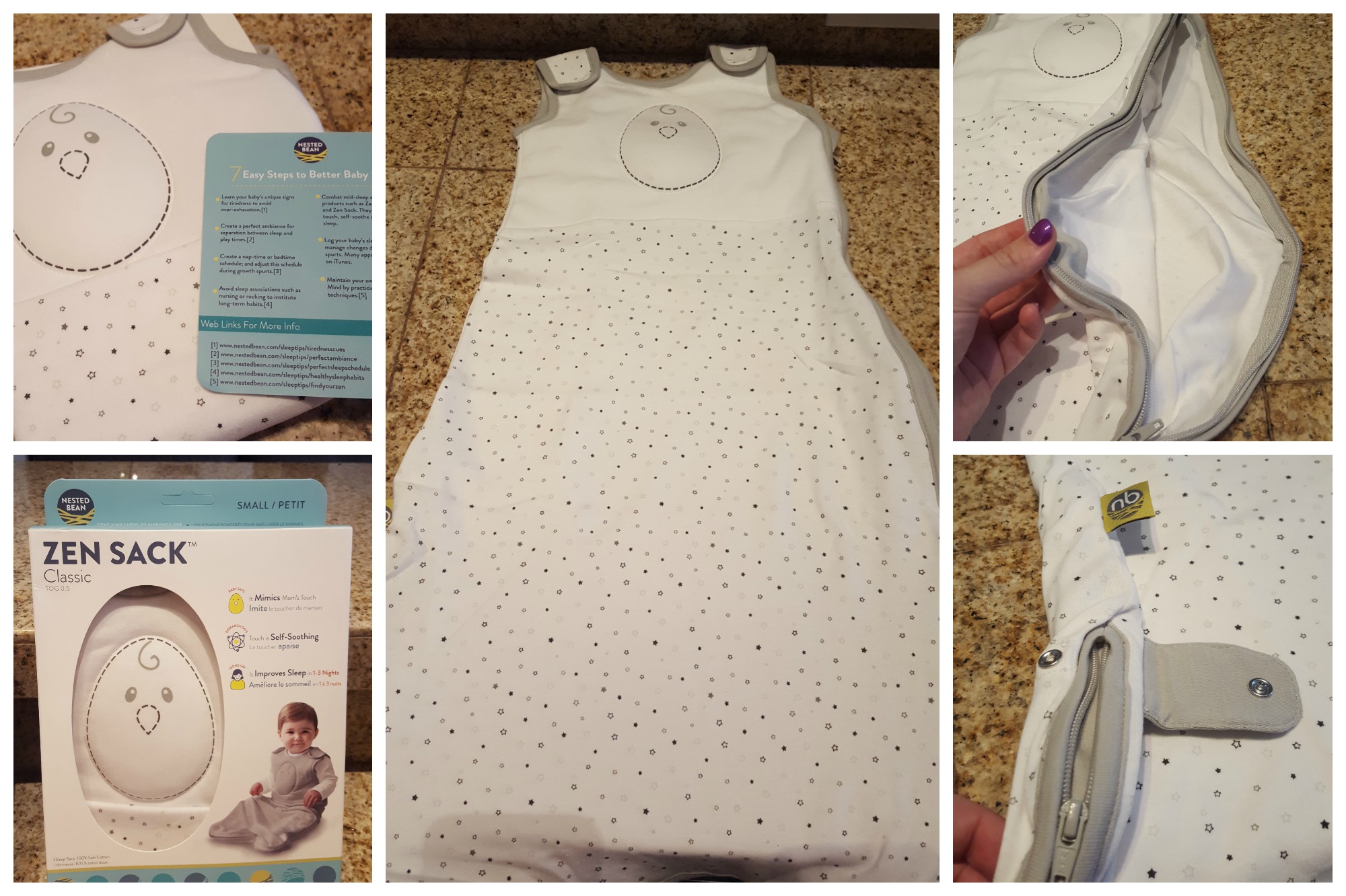 Help Baby Sleep Better with Nested Bean Zen Swaddle and Zen Sack