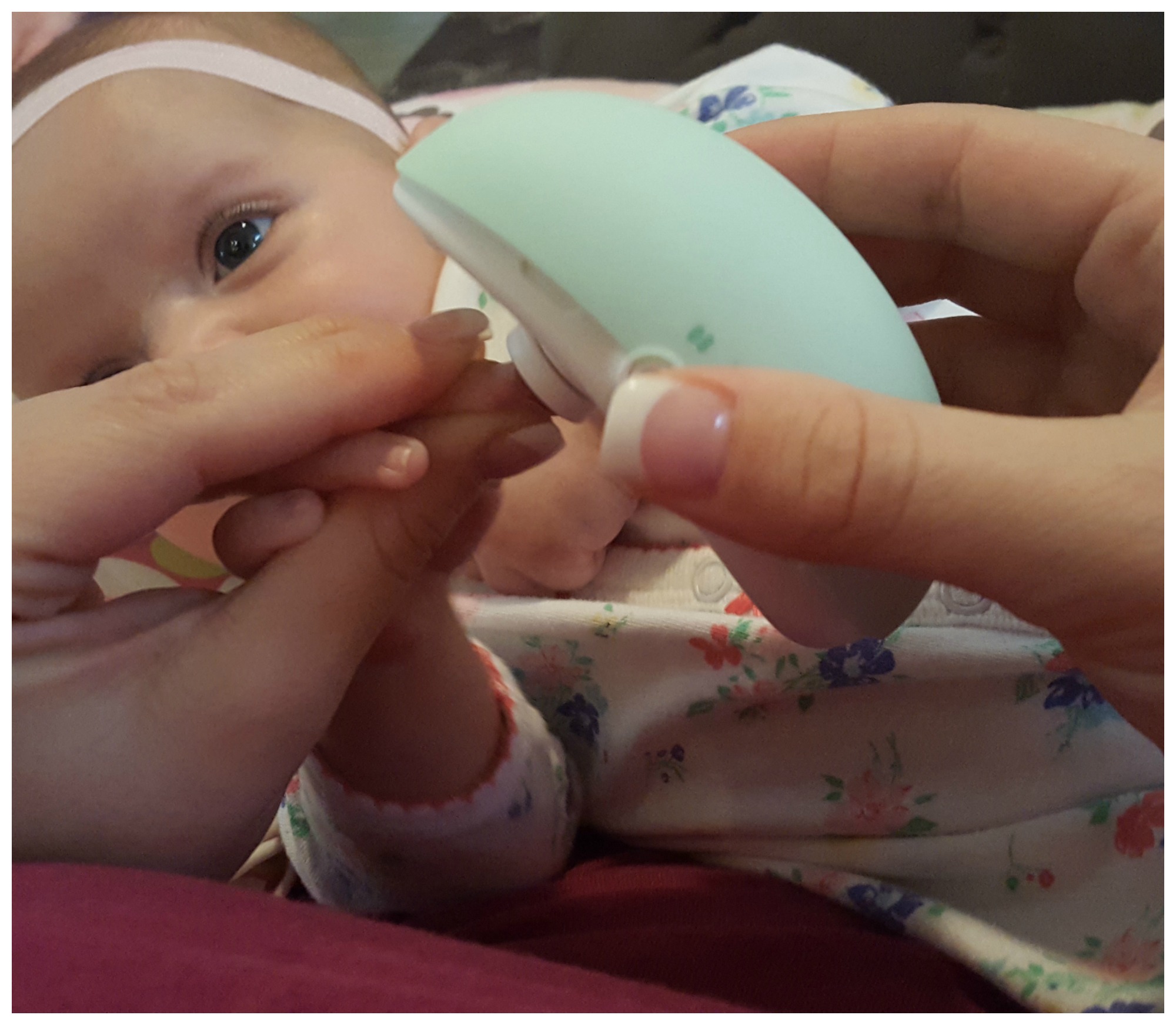 An Easier Way to Trim Baby’s Delicate Nails Trimmo Electric Baby Nail