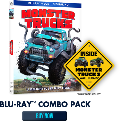 Blu-ray review: “Monster Trucks” (2017) –