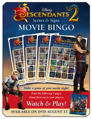 Disney's Descendants 2 is Now Available on DVD! + Free #Descendants2 ...