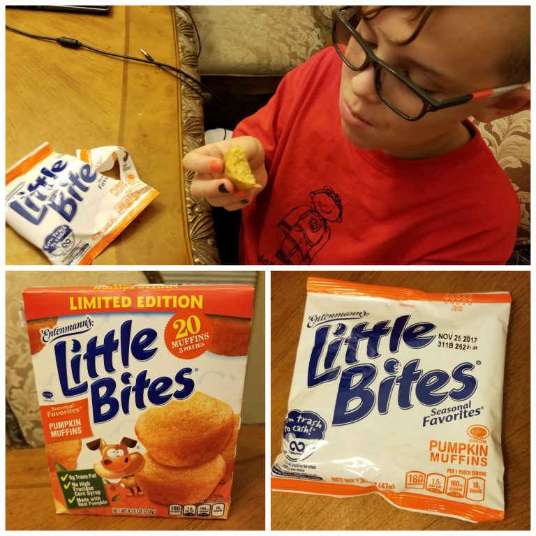 Celebrate Fall Time with Little Bites Pumpkin Muffins + 25 Visa Gift