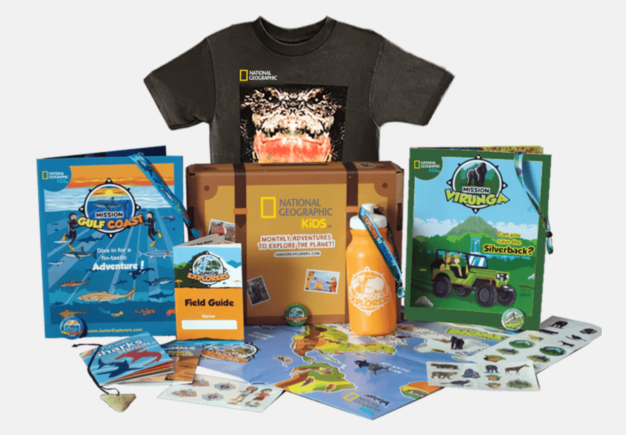 Check out the latest national geographic subscription box from pley