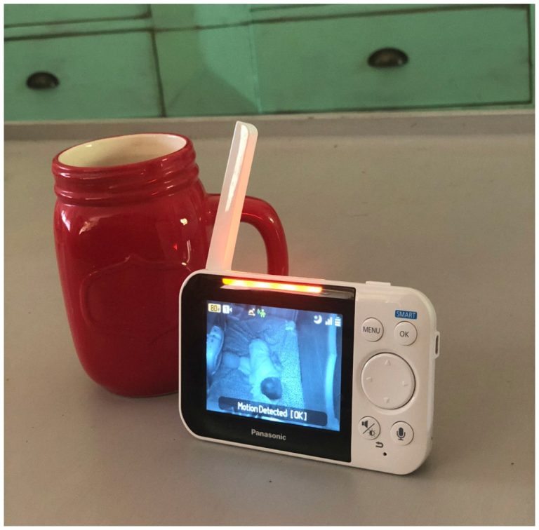 Panasonic Long Range Baby Video Monitor Review, Discount, and Giveaway!
