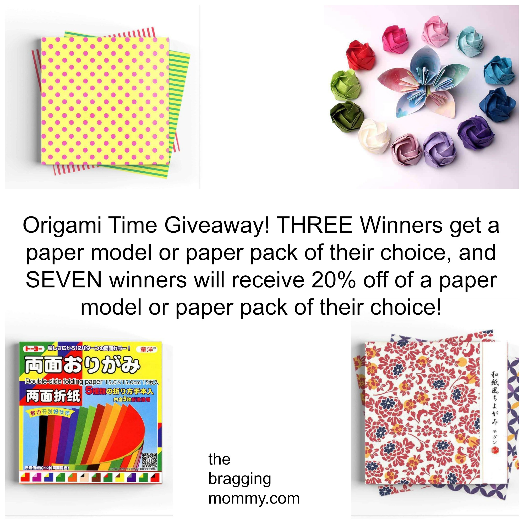 Origami Time High Quality Origami Paper Review and Giveaway! Super Fun