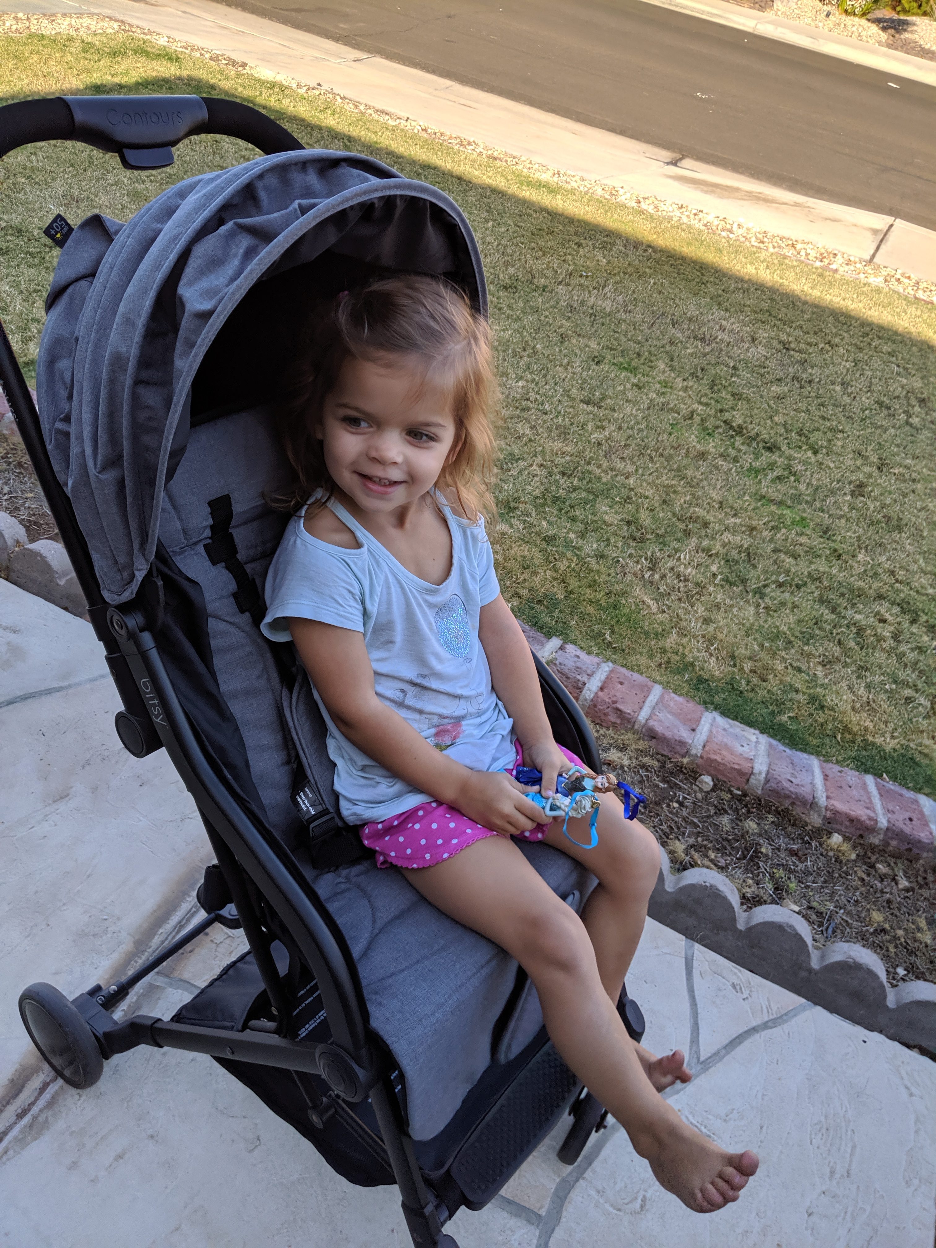 contours bitsy compact fold stroller review