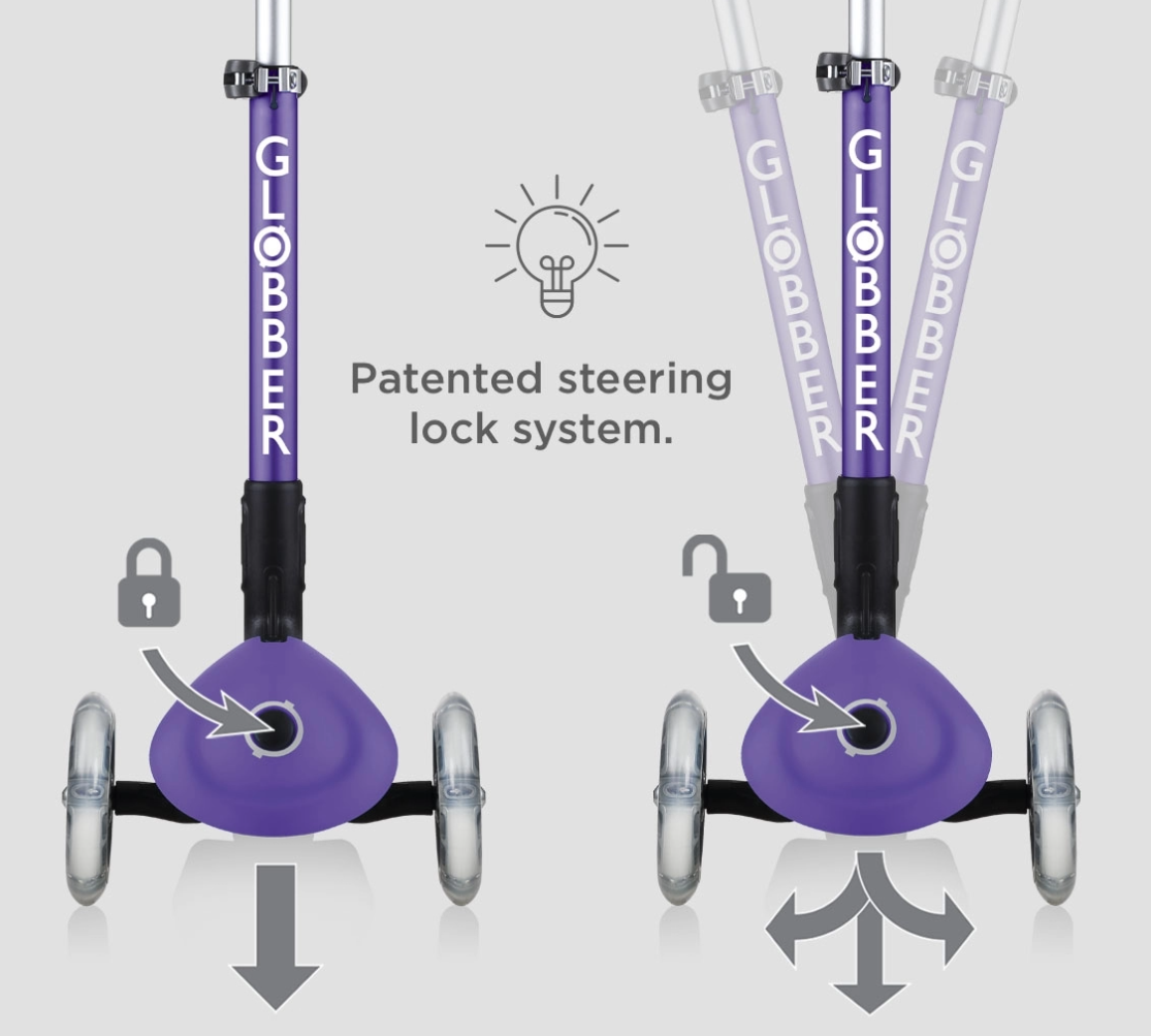 Globber Junior Foldable Fantasy Scooter is Perfect for Little Ones Ages